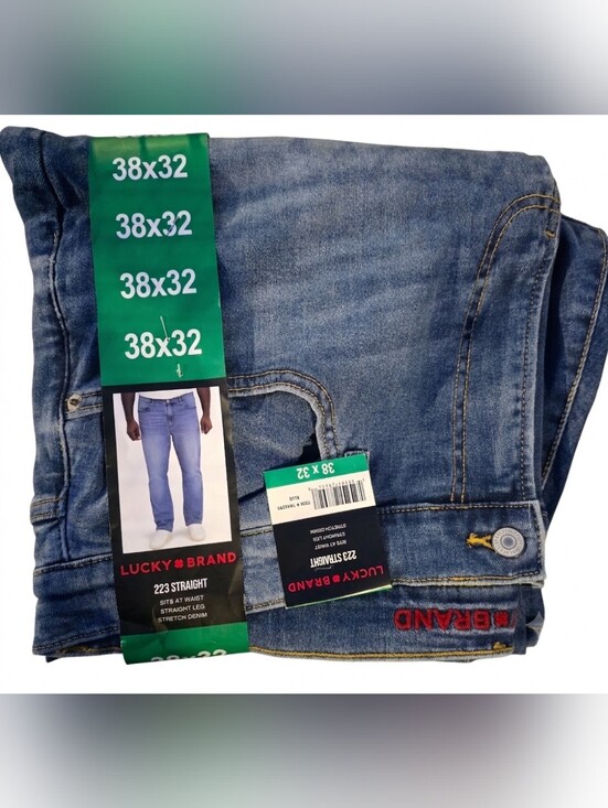 Lucky Brand Other - Lucky Brand Men's Straight Jeans — Medium Blue Denim